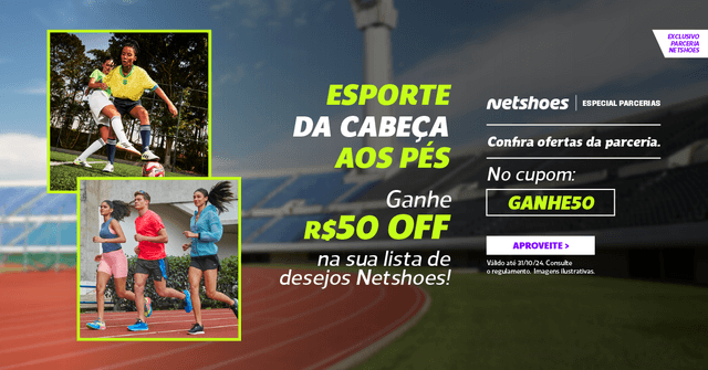 Netshoes | Esporte da Cabeça aos Pés