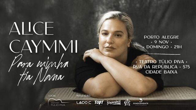 Alice Caymmi | Para Minha Tia Nana