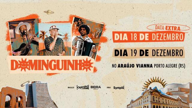 Dominguinho em Porto Alegre | NOVA DATA EXTRA
