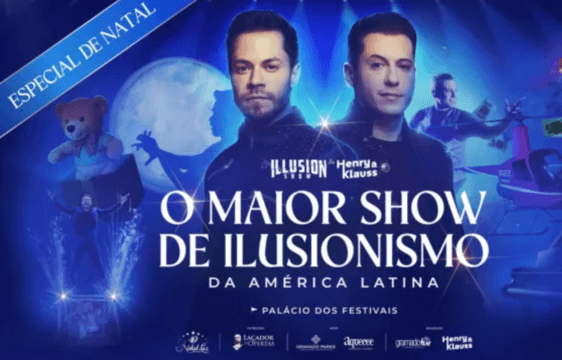 Natal Luz de Gramado - 40 Anos | Illusion Show Henry & Klauss