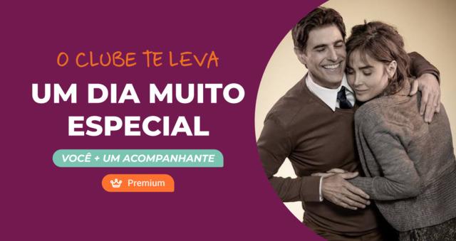 Você e um acompanhante em "Um dia muito especial" !
