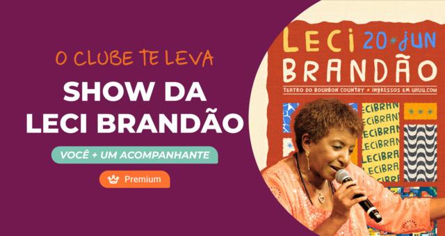 Leci Brandão no Clube 🎶💜