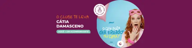 O Clube te leva no espetáculo de Cátia Damasceno