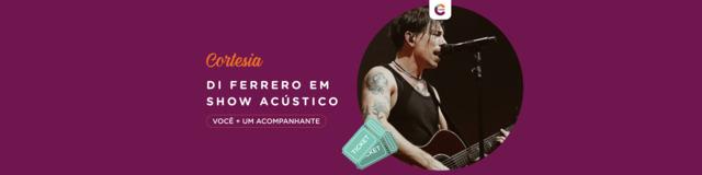 O Clube te leva para o show do Di Ferrero!