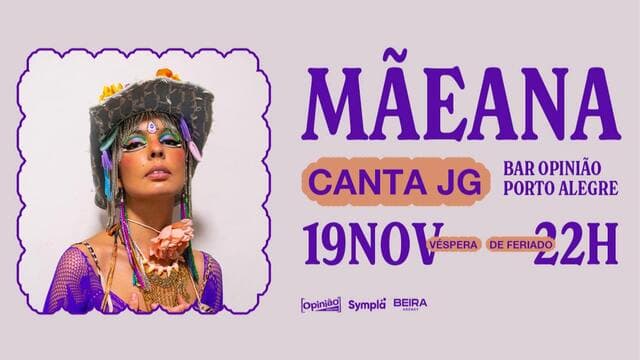 Mãeana canta JG