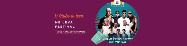 O Clube te convida para o Me Leva Festival!