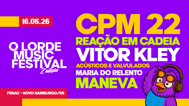 O Lorde Music Festival | 2ª Edição